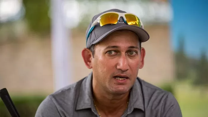 Ajit Agarkar ने प्रेस कॉन्फ्रेंस में लिया हिस्सा। फाइल फोटो