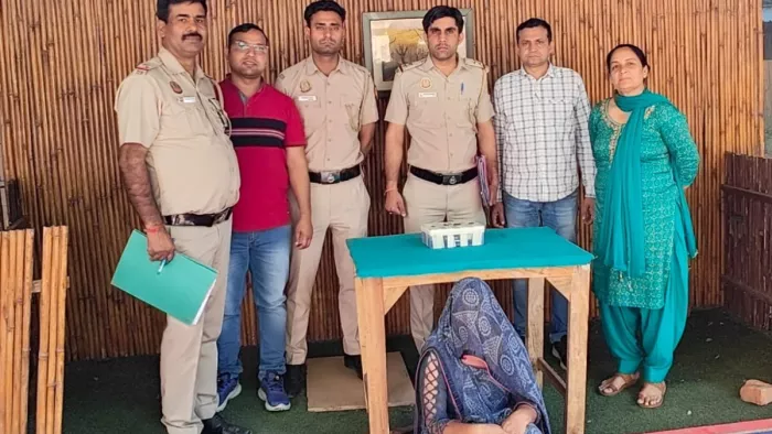 करोल बाग से महिला ने 36 लाख के हीरे चुराकर हो गई थी फरार