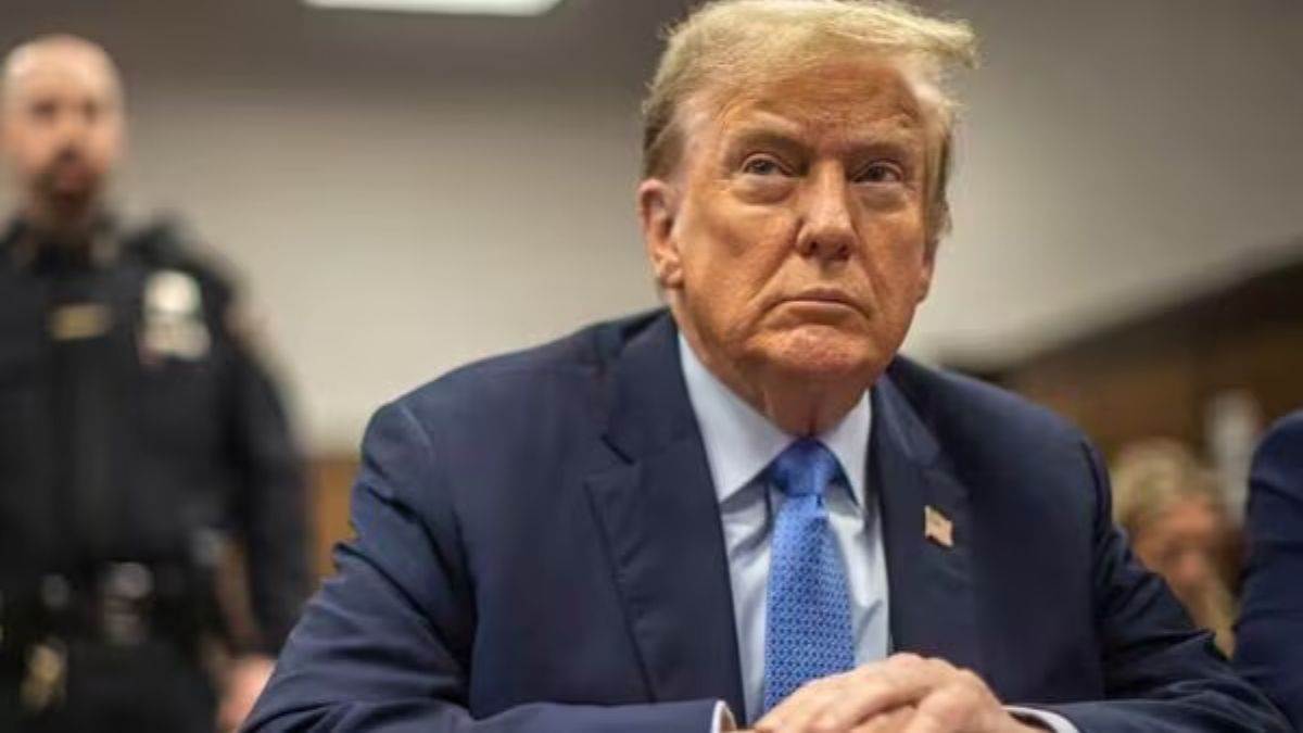hush money trial court can again impose fine on donald trump it is a case of giving money to porn star