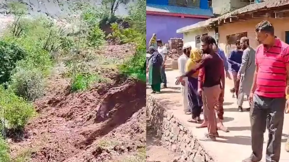 Jammu News: रामबन में दूसरा परनोत बन कर तैयार, डलवास में भी धंसी जमीन; घर करवाए गए खाली