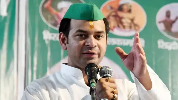 तेजप्रताप यादव ने बीजेपी की पूर्व विधायक पर साधा निशाना