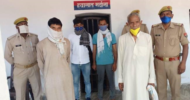 लाइनमैन से मारपीट प्रकरण में चार आरोपित गिरफ्तार