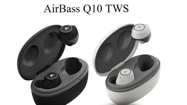 AirBass Q10 TWS ईयरबड्स की फोटो कंपनी की वेबसाइट से ली गई है
