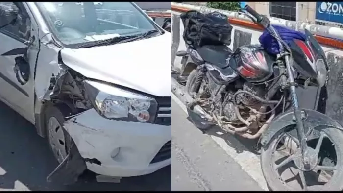 Amritsar Accident: बस को ओवरटेक कर रही कार की बाइक से जोरदार भिड़ंत, पुल से नीचे जा गिरा युवक; मौके पर ही मौत