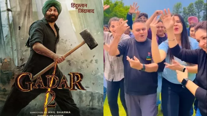 Gadar 2 Sunny Deol Ameesha Patel Sequel Wraps Up Shoot Director Anil Sharma Shares Bts Video/Twitter