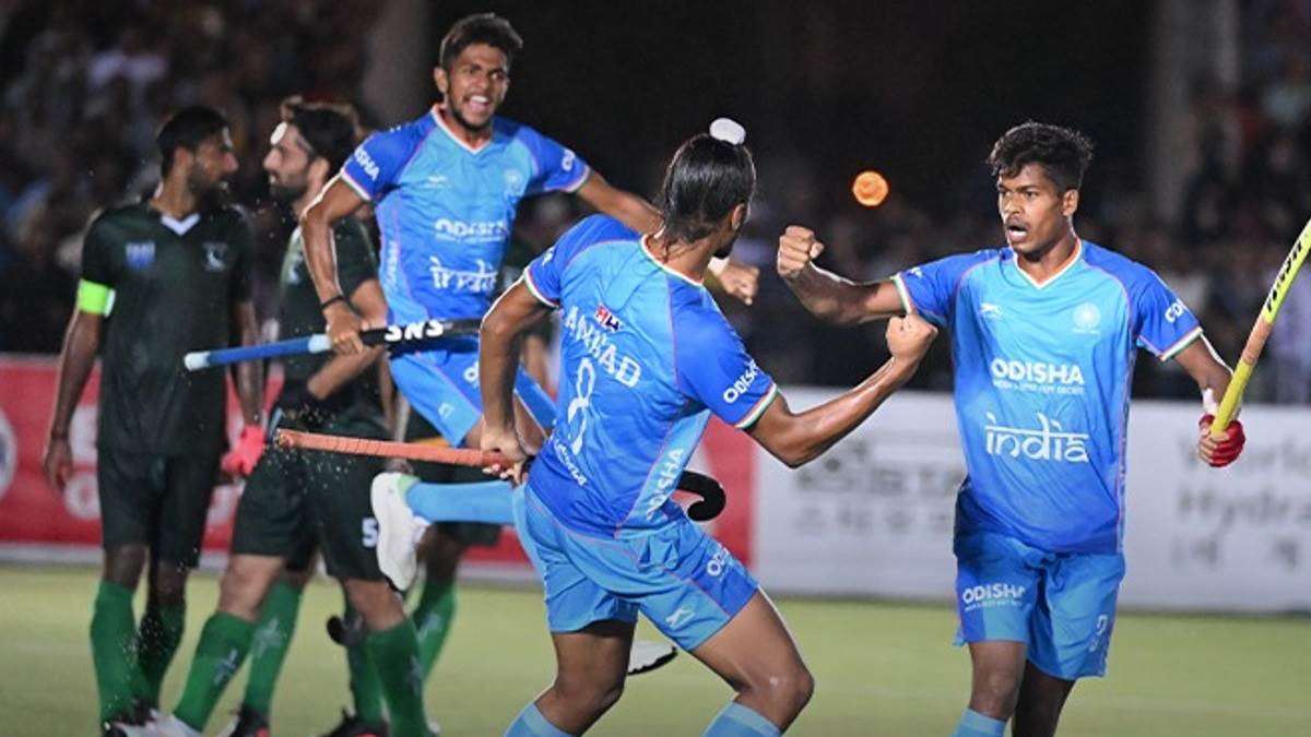 Junior Asia Cup Hockey पाकिस्तान को हराकर भारत बना चैंपियन, जूनियर