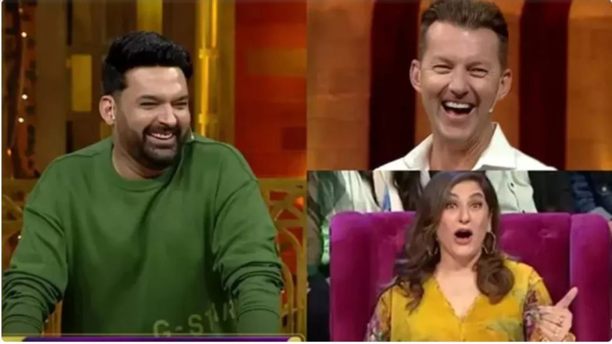 अर्चना पूरन सिंह को 'सुंदर लड़की' कहना पड़ा ब्रेट ली को भारी, Kapil Sharma ने पूछा, "फ्लर्टिंग भी शुरू कर दी"