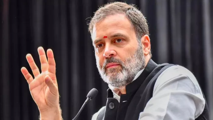 Rahul Gandhi in US अमेरिका में राहुल गांधी।