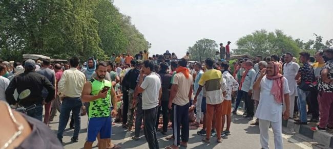 ग्रेफ विभाग के सैनिक की मौत का मामला: परिजनों ने तीन घंटे तक हाइवे रखा ...