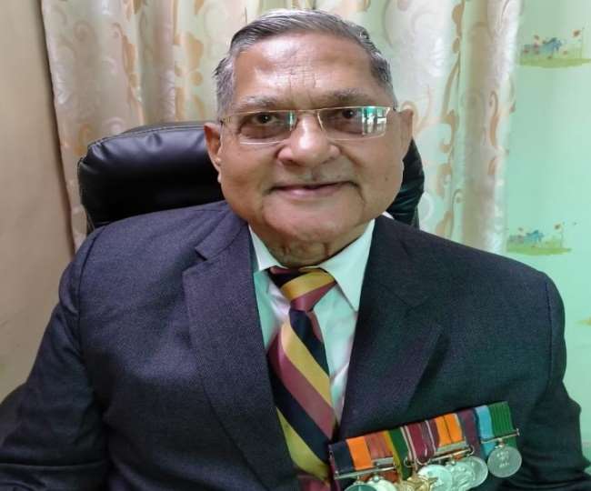 Rajasthan: वीर चक्र से सम्मानित सेवानिवृत्त लेफ्टिनेंट कर्नल एनडी माथुर ...