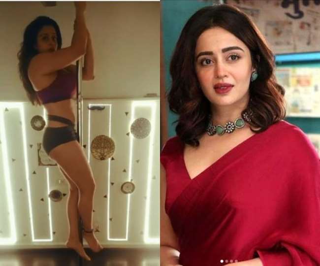 Bhabi Ji Ghar Par Hai! की गोरी मेम का देखें पोल डांस वीडियो एक्ट्रेस के हर मूव से थम जाएंगी सांसे