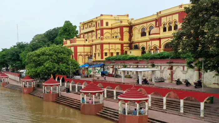 पटना स्थित दरभंगा हाउस, जहां ठहरे थे पंडित नेहरू। जागरण