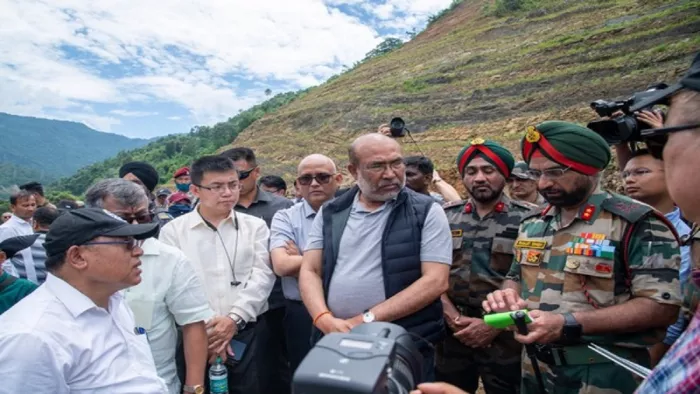 भूस्खलन से मणिपुर में अब तक 20 लोगों की मौत (फोटो-एएनआइ)