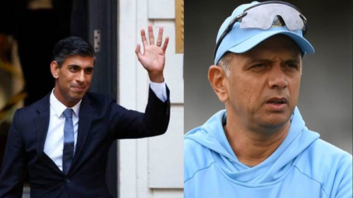 uk prime minister rishi sunak said rahul dravid is one of my favourite players
