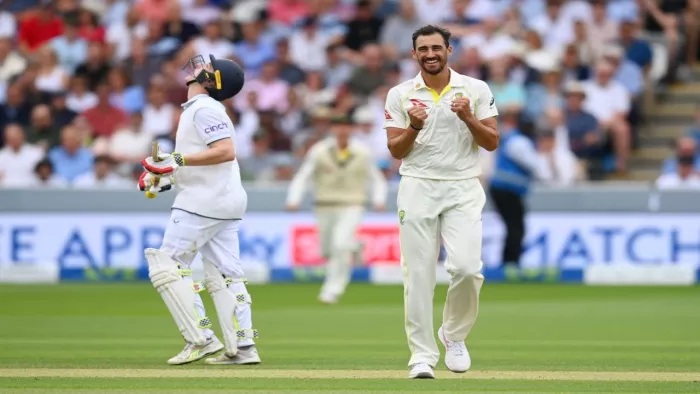Mitchell Starc Ashes 2023- Pic Credit- Twitter