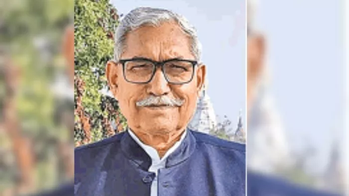 Bareilly News: बहोरन लाल मौर्य जिन्हें एमएलसी प्रत्याशी बनाया है।