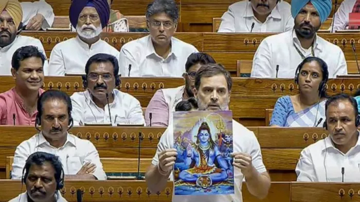 SSDF ने राहुल गांधी के बयान पर निकाला मार्च (फाइल फोटो)।
