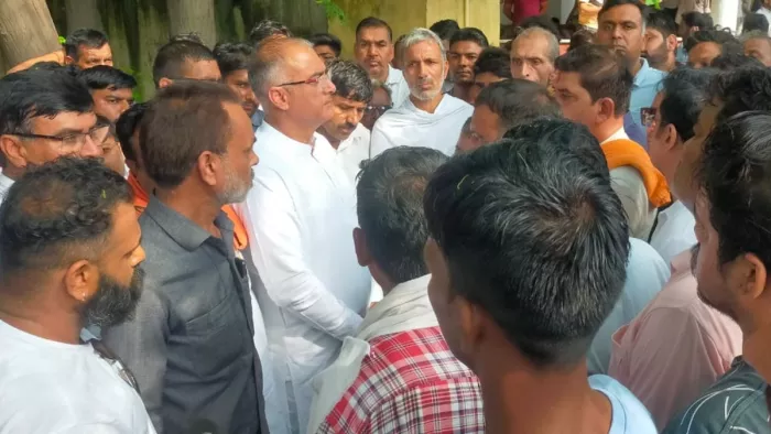 Nuh violence में मारे गए अभिषेक के स्वजनों में रोष