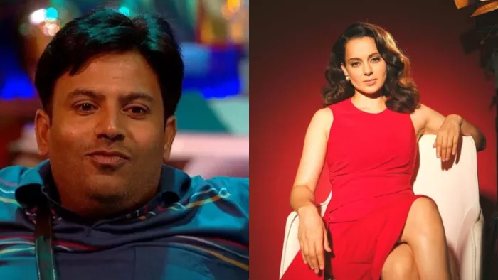 File Photo of Puneet Superstar and Kangana Ranaut