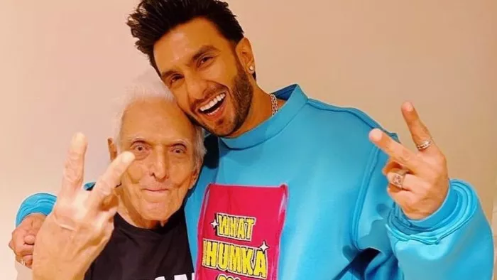 Ranveer Singh Dance With Nana Photo Credit Instagram