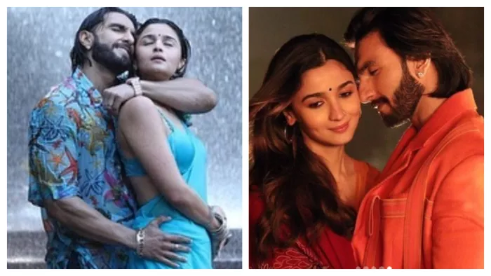 Still Image of Ranveer Singh and Alia Bhatt from RRKPK