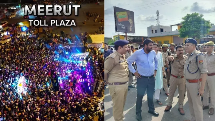 सार्जन-रावण DJ ने किया हाईवे जाम, IAS अफसरों के छूटे पसीने