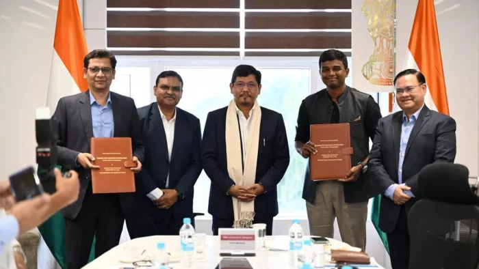 मेघालय सरकार ने मदर डेयरी के साथ कितानों के हित में एक समझौते पर हस्ताक्षर किया।