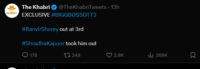 श्रद्धा कपूर ने Bigg Boss OTT 3 में Ranvir Shorey को किया फाइनल की रेस से बाहर, शो को मिले टॉप 2 4 Screenshot%202024 08 02%20120836