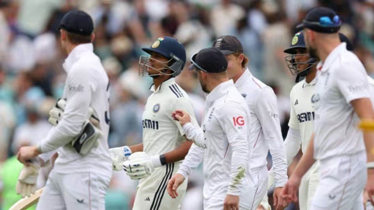 yashasvi jaiswal fight with ben duckett and zak crawley oval test spat ind vs eng