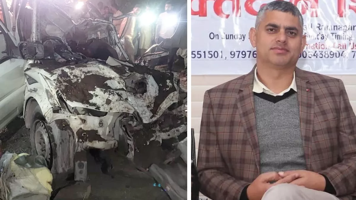 जम्मू-कश्मीर: रियासी में स्कॉर्पियो के ऊपर गिरी चट्टान, छह साल के बेटे समेत रामनगर के SDM की मौत