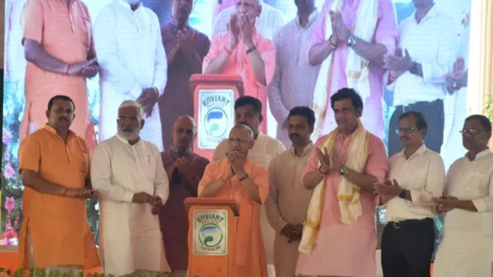 गोरखपुर में सीएम योगी आदित्यनाथ। -अभिनव राजन चतुर्वेदी