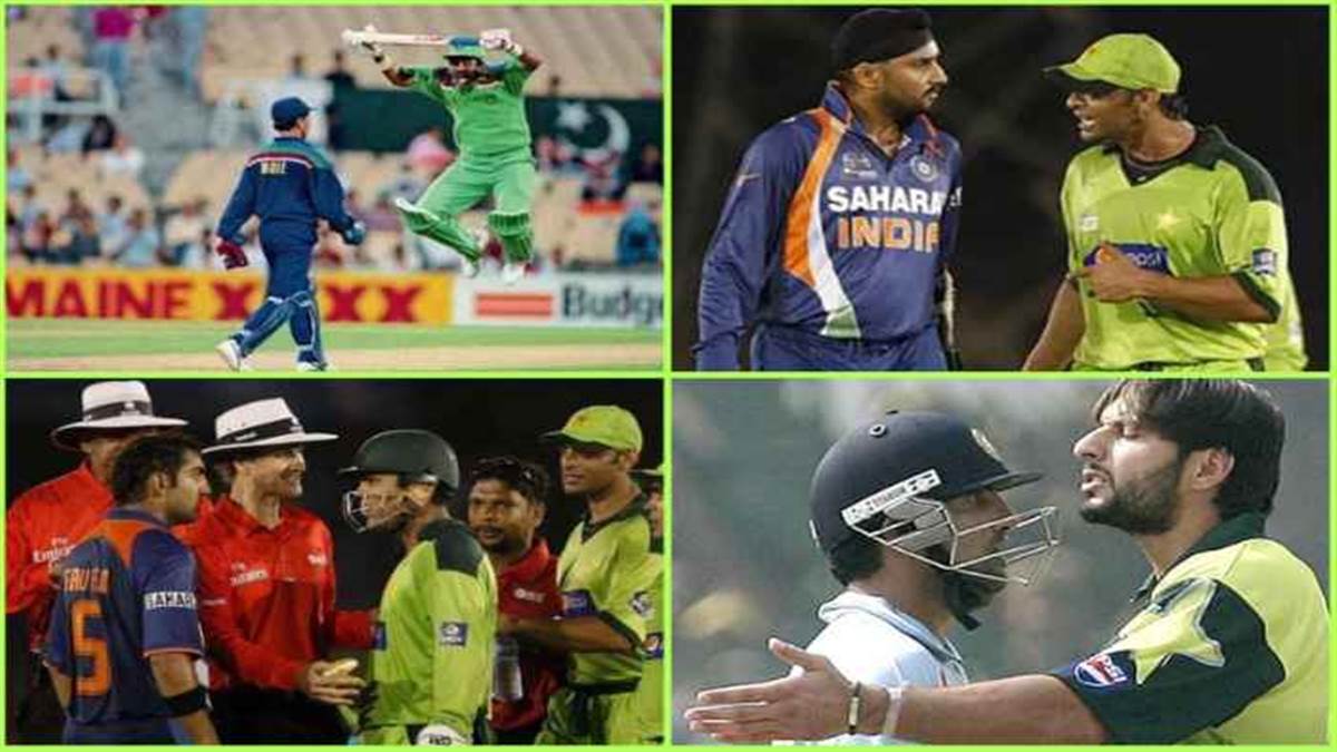 india vs pakistan 5 most controversial moments between two team during match