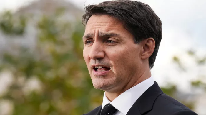 Canada trade treaty with India: जस्टिन ट्रूडो ने भारत के साथ व्यापार संधि पर बातचीत रोकने की बात कही।