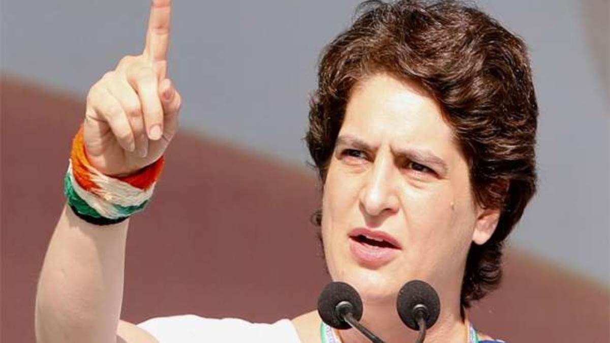 priyanka gandhi on incident of woman being paraded naked in rajasthan