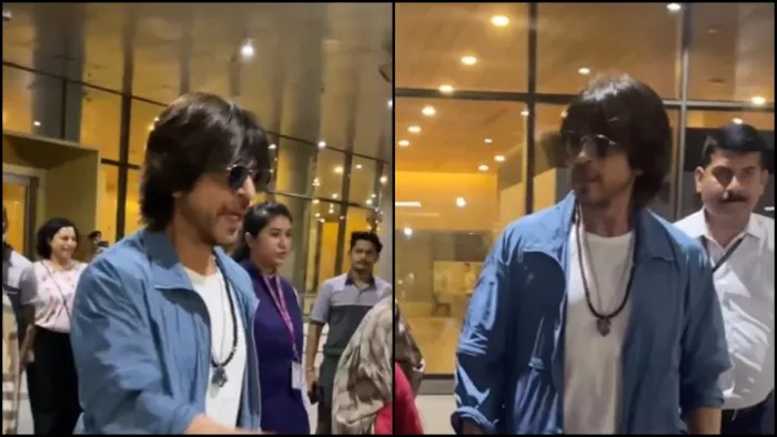 Shah Rukh Khan एयरपोर्ट पर हुए स्पॉट। Photo-Instagram