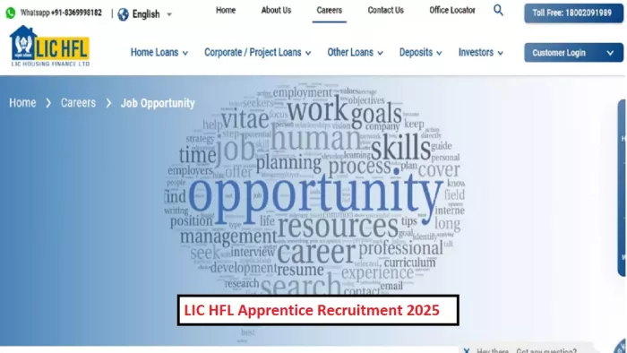 LIC HFL Recruitment 2025 की पूरी डिटेल यहां से करें चेक।