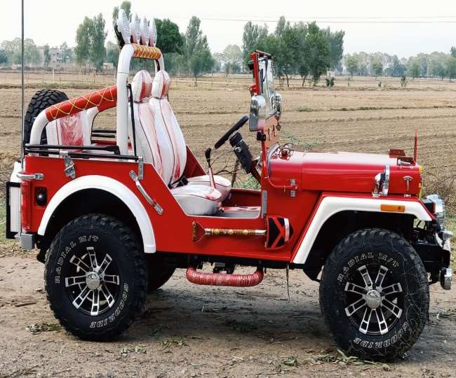 Madiphied open jeep prepared in Mayapuri junk market for youth - 02 10 2020 Faishon Car Jagran 20825287