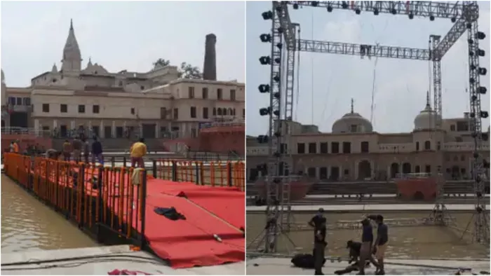 Adipurush, Ayodhya, Photo Credit Twitter, Kriti Sanon