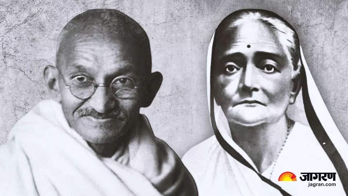 Gandhi Jayanti 2022: महात्मा गांधी और कस्तूरबा की फाइल फोटो।