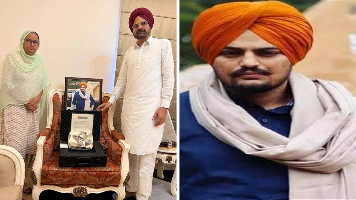 Sidhu Moose Wala: मूसेवाला को You tube ने डायमंड प्ले बटन के साथ किया सम्मानित, पिता ने शेयर की तस्वीर