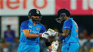 IND vs SA 2nd T20I: सूर्यकुमार यादव और विराट कोहली (फोटो क्रेडिट ट्विटर)