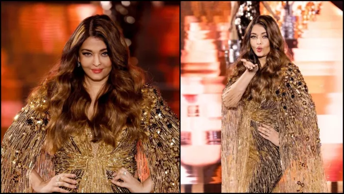 Aishwarya Rai Bachchan ने पेरिस फैशन शो के रैम्प वॉक पर मचाया धमाल। Photo- Instagram