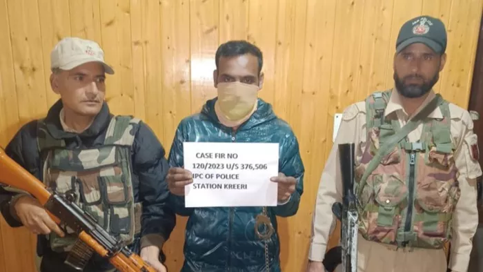 बेटी को अपनी हवस का शिकार बनाने वाला कुकर्मी बाप गिरफ्तार