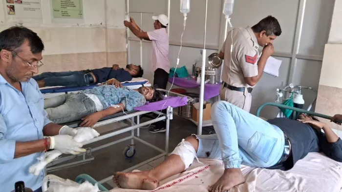 सोनीपत में पुलिस मुठभेड़ के बाद चार बदमाश गिरफ्तार