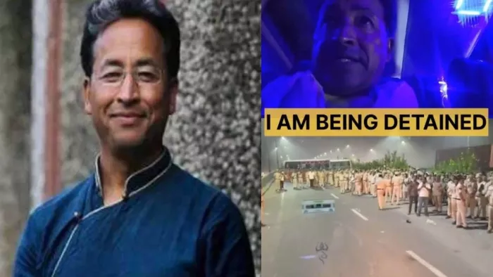 Sonam Wangchuk Detain: सोनम वांगचुक और 150 लद्दाखी कार्यकर्ता फिर से हिरासत में। फाइल फोटो