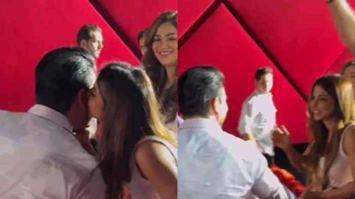 अरबाज खान को किस करते नजर आईं शूरा