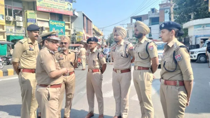 कपूरथला के लॉ गेट क्षेत्र में गोमांस बिकने की सूचना। पंजाब पुलिस फाइल फोटो
