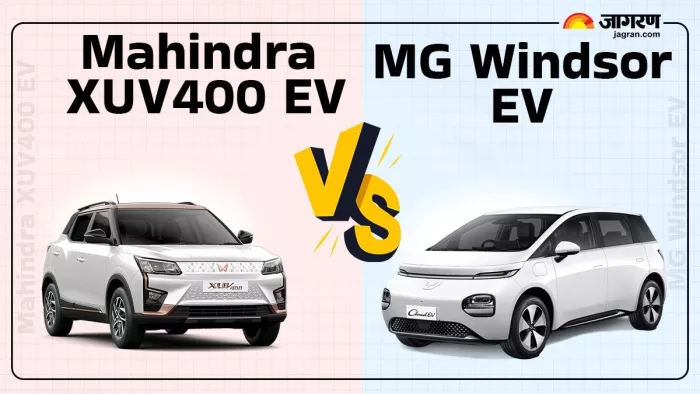 MG Windsor EV vs Mahindra XUV400 EV