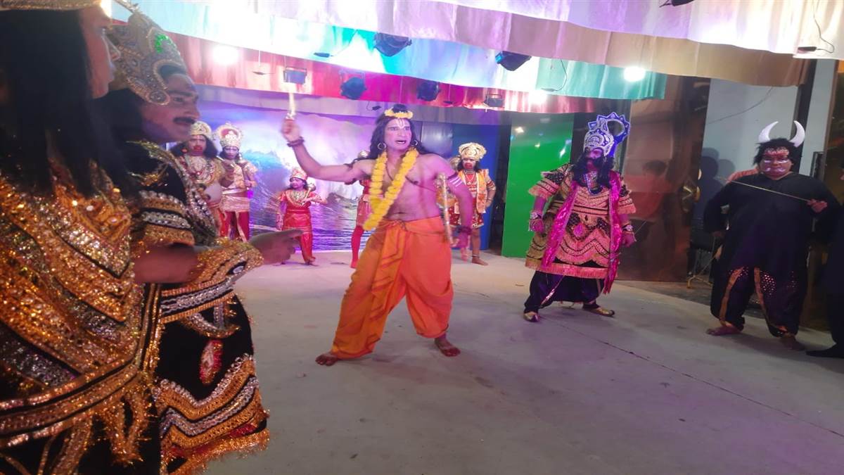 ncr rewari ramlila ravan vadh staged no effigy burning