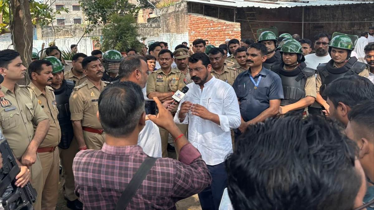 chandrashekhar placed under house arrest in saharanpur stopped from going to bareilly